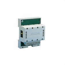 COMELIT - Relé 12-24VDC/corriente alterna 10A 4DIN 68x85x35mm