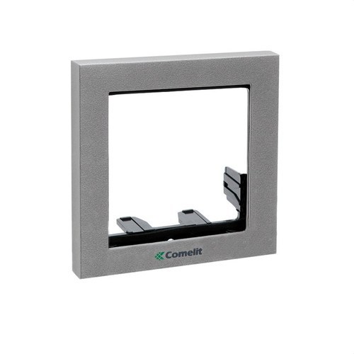 COMELIT - Soporte 1 módulo POWERCOM/IKALL silver - Imagen 2