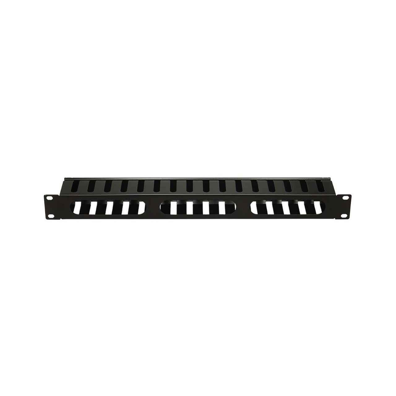 KEYNET SYSTEMS - Organizador cables metal 19" 1U con tapa cierre presión - Imagen 2