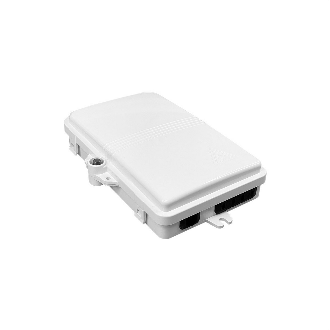 KEYNET SYSTEMS - Caja terminal exterior fibra optica 4xSC bandeja fusión 180x116x40mm gris - Imagen 2