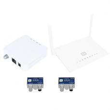 EKSELANS BY ITS - Kit para extensión de IPTV y WiFi AC a través de coaxial