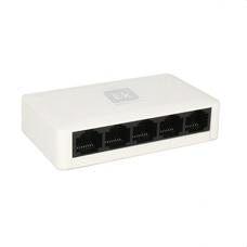 EKSELANS BY ITS - Switch Ethernet 5 puertos. 10 /100/1000, carcasa plástica