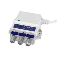 EKSELANS BY ITS - Amplificador de apartamento 1 entrada (47-694MHz) 2 salidas G: 18dB nivel de salida (DIN 45004B): 2 x 110dB?V