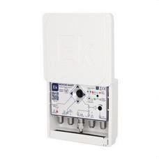 EKSELANS BY ITS - Amplificador de mástil 32 filtros UHF ultraselectivos. 1 entrada UHF (G>40dB)/ 1 entrada UHF con previo interno (G>50dB)/ 1 entrada FM-DAB-BIII (G>12dB).