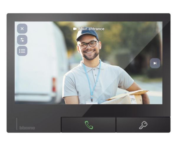 BTICINO - Monitor manos libres Classe 300X New, dark - Imagen 2