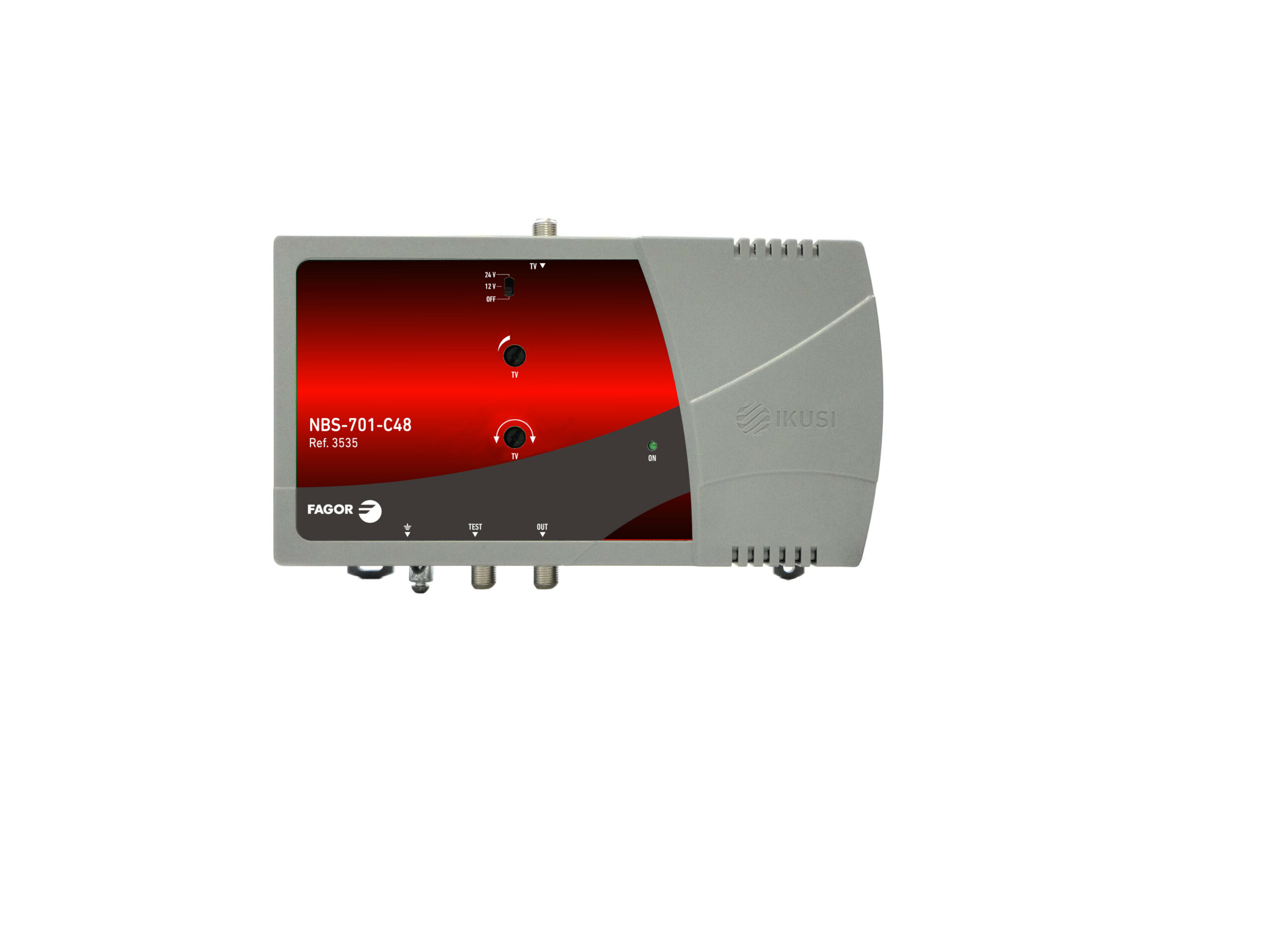 FAGOR - Amplificador banda ancha frecuencia UHF: 47-694MHz UHF (G= 35dB) nivel salida TV= 115dBµV - Imagen 2