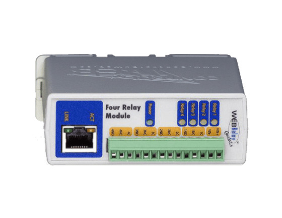 2N - Relé IP externo - 4 salidas, 0 entrada, PoE