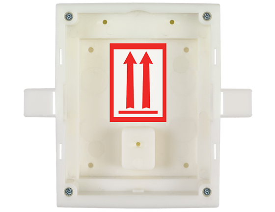 2N - 2N® IP Verso - Caja para instalación empotrada, 1 módulo
