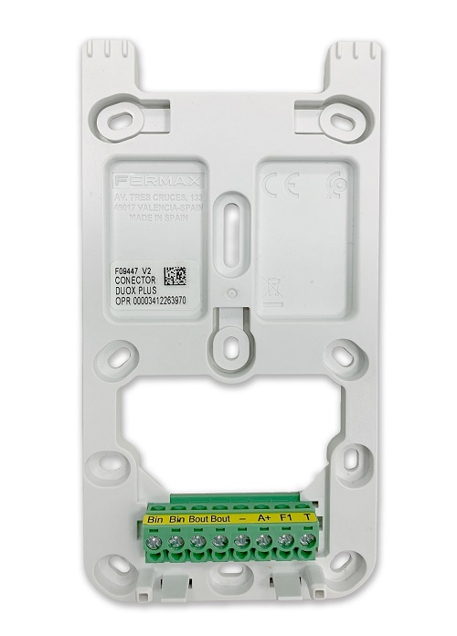 FERMAX - Kit video placa CITY y monitor VEO-XS WIFI DUOX PLUS 1L con pantalla 4,3? en plástico ABS de alto impacto - Imagen 5