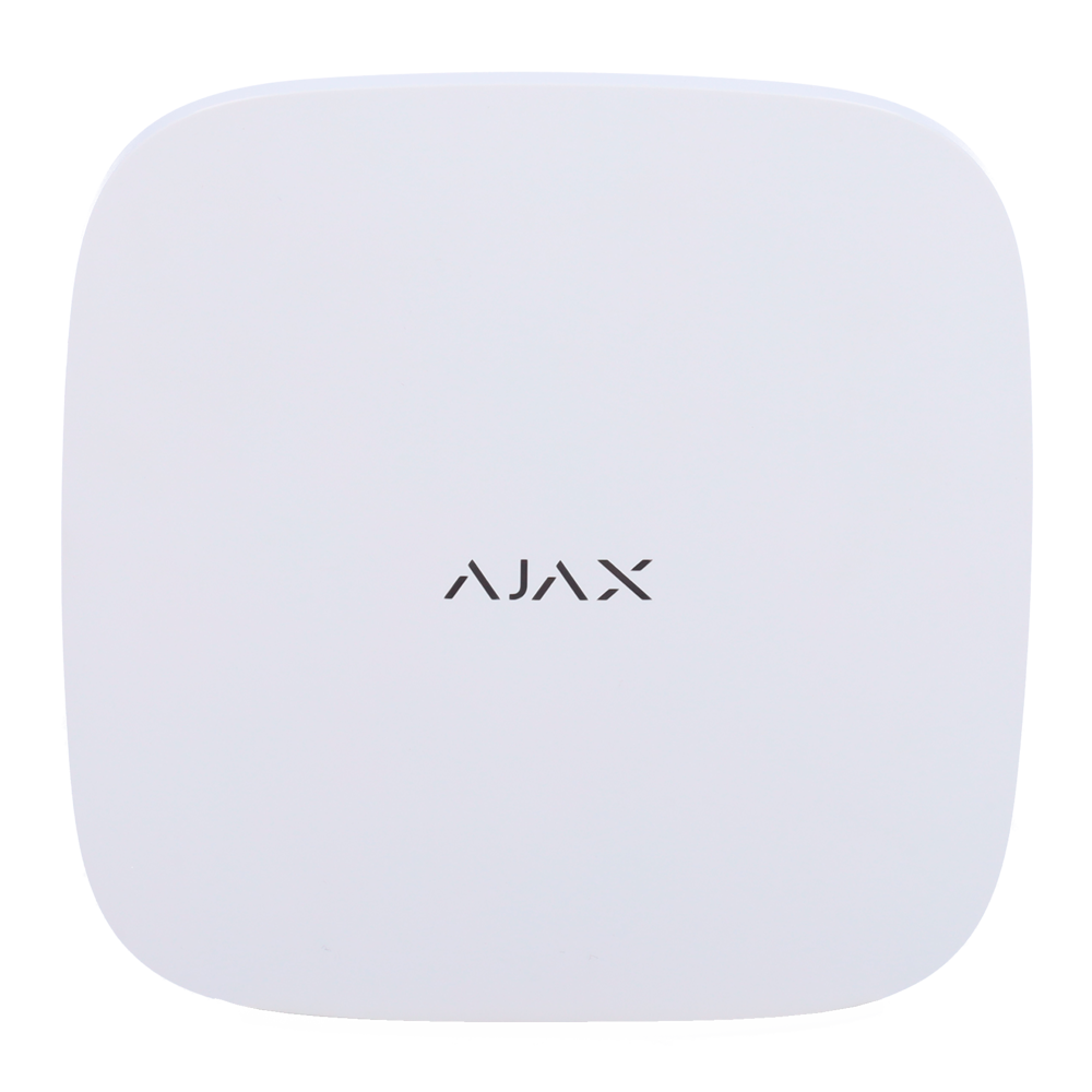 AJAX - Central de Alarma Grado 2 Ethernet y Dual SIM/GPRS Blanco