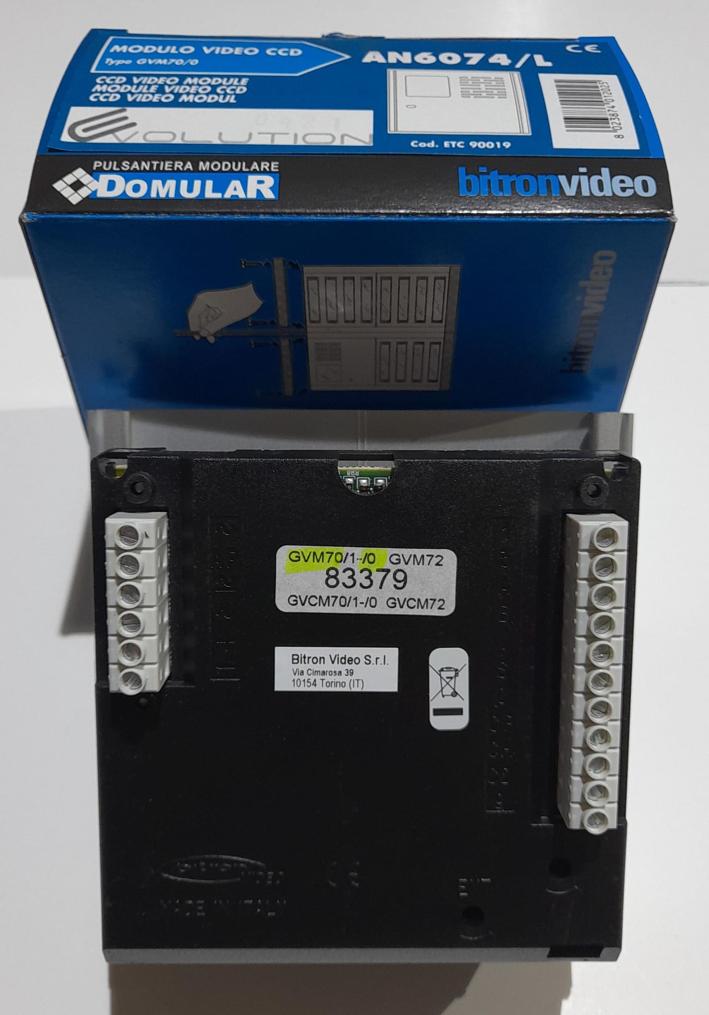 BITRON - Modulo Video 0T EV1 Evolution - Imagen 2