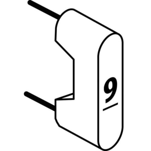 BTICINO - Caja 10 configuradores número 9 SFERA - Imagen 3