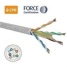 OPENETICS - Cable Cat. 6 U/UTP rígido LSZH Dca s2, d2, a1 en bobinas de 1.000m color blanco (precio por metro) - Imagen 2
