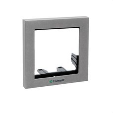 COMELIT - Soporte 1 módulo POWERCOM/IKALL silver