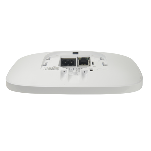 AJAX - Central inalámbrica doble vía GPRS/LAN - Bidireccional - Certificado grado 2 - Protocolo Jeweller 848MHz - Antena interna alcance espacio libre 2000 m - Supervisión desde 12 s - Tamper anti-apertura - Anti-inhibición - Batería de respaldo - Admite hasta 100 dispositivos inalámbricos conectados - Hasta 50 usuarios - Compatible con otros accesorios de alarmas de nuestro catálogo - Alimentación 110-250 V AC - Uso interior - Incluye soporte - Color blanco - Imagen 4