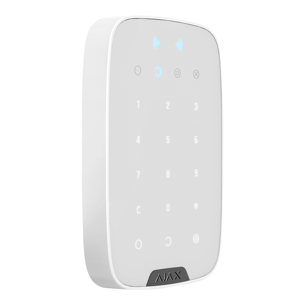 AJAX - Teclado independiente con lector Bidireccional Certificado grado 2 Inalámbrico 868 MHz Jeweller
Armado, armado parcial, desarmado y emergencia Alimentación 4 pilas AA 1.5 V - Imagen 3