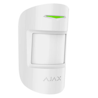 AJAX - Detector volumétrico PIR inmune a mascotas BLANCO