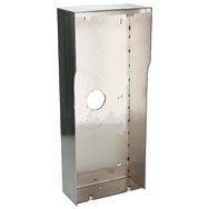 GALAK - Caja superficie con visera para placas TACTIL2 GALAK. Acero inoxidable  370 x 155 x 80 mm