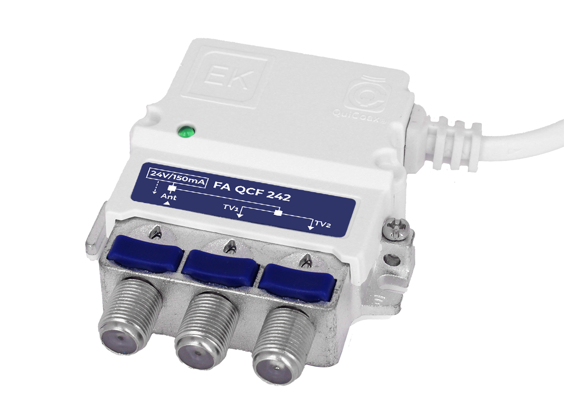 EKSELANS BY ITS - Fuente de alimentación conmutada voltaje de salida 24Vdc corriente máxima 150mA 2 salidas - Imagen 2