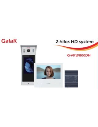GALAK - PLACA TÁCTIL 5" VIDEOP CON LECTOR PROXIMIDAD HASTA 1.000 TARJETAS/TAGS