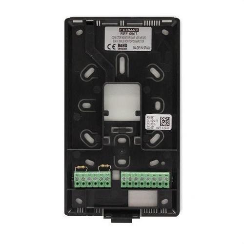 FERMAX - Conector monitor SMILE VDS, negro - Imagen 2