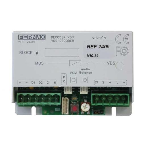 FERMAX - Decoder VDS/MDS para conectar entradas generales (MDS) con los bloques interiores (VDS) - Imagen 2