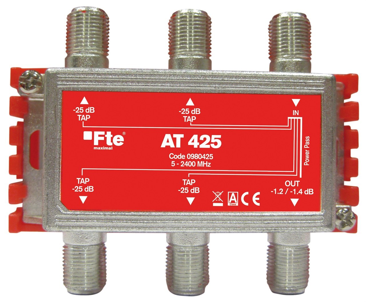 FTE-MAXIMAL - Derivador AT-425 conexión F 4 salida - Imagen 2