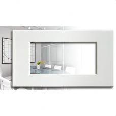 DOYSON - Embellecedor decorativa F200 ABS para caja doble blanco