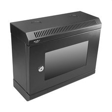 KEYNET SYSTEMS - Rack 10" pared 4-6Ux350x140mm carga 15 kg puerta cristal llave
