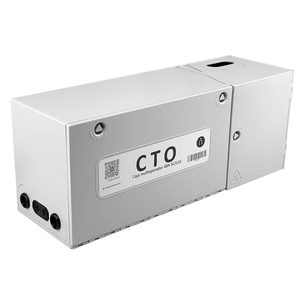 KEYNET SYSTEMS - CTO multioperador 144f 6 bandejas 48 adaptadores SC/LCdx con o sin fijación - Imagen 5