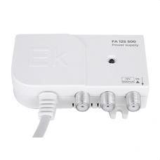 EKSELANS BY ITS - Fuente de alimentacion conmutada voltaje de salida 12Vdc corriente maxima 500mA 2 salidas con conector F