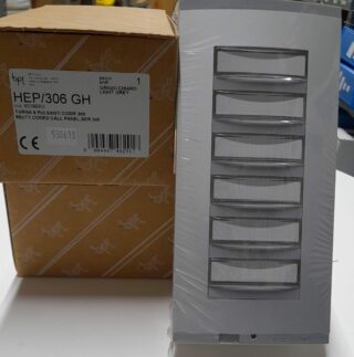 BPT - HEP/306 GH-SUPPL.BUTTONS ENTRY