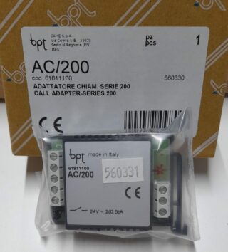 BPT - AC/200 CALL ADAPTER