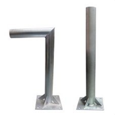 FTE-MAXIMAL - Soporte PG40 curvo pared/mástil barandilla 40mm