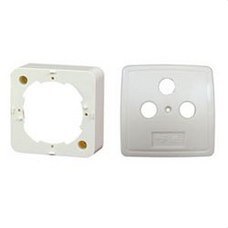 FTE-MAXIMAL - Marco 2 conectores MP76-BL blanco