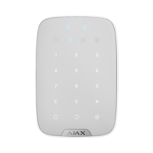 AJAX - Teclado independiente con lector Bidireccional Certificado grado 2 Inalámbrico 868 MHz Jeweller
Armado, armado parcial, desarmado y emergencia Alimentación 4 pilas AA 1.5 V