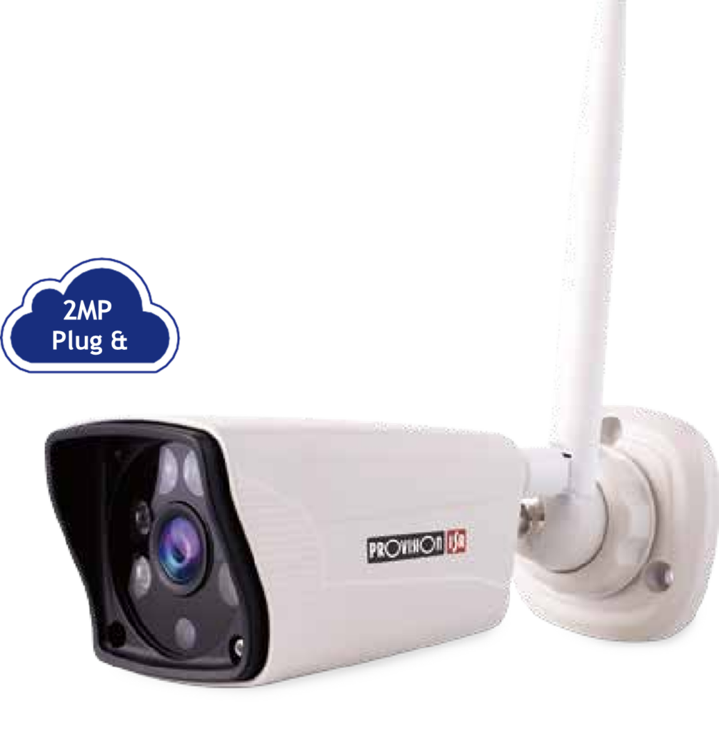 PROVISION - Camara WI-FI IPC 3MP optica 3,6mm  IR20m