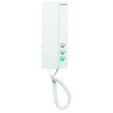 FERMAX - Teléfono LOFT con brazo auricular con imán para facilitar el colgado.Pulsador para apertura de puerta y otros dos para funciones adicionales.Control de volumen de llamada y No-Molestar por rueda lateral. Led de señalización.Instalación DUOX PLUS