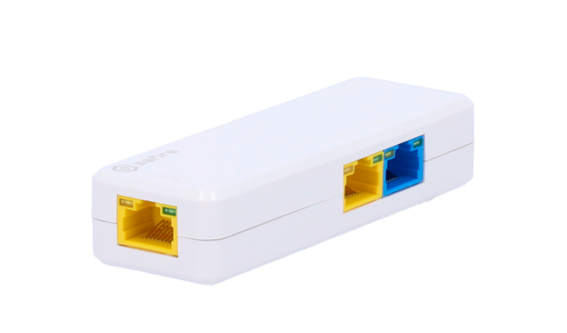 PROVISION - Extensor PoE 1 entrada/2 Salidas 130m 30-60W