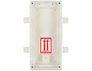 2N - 2N® IP Verso - Caja para instalación empotrada, 2 módulos