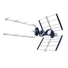 EKSELANS BY ITS - Antena EK BLUE MAX UHF LTE2 (470 - 694MHz) con conector F. G: 18,5dB. Filtro 5G alto rechazo 980mm