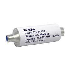 EKSELANS BY ITS - Filtro de rechazo banda Lte2 para instalación interior frecuencias de paso 5-694MHz rechazo <60dB en LTE 2