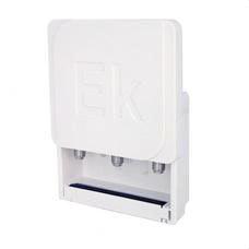 EKSELANS BY ITS - Amplificador de mastil 2 entradas 2x UHF (470-694 MHz) G: 2 x 32dB, nivel de salida (DIN 45004B): 114dB?V, alimentación: 24Vdc, con paso de corriente DC en entrada UHF2, filtro 5G alto rechazo