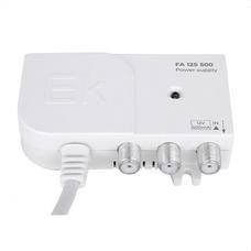 EKSELANS BY ITS - Fuente de alimentacion conmutada voltaje de salida 12Vdc corriente maxima 500mA 2 salidas con conector F