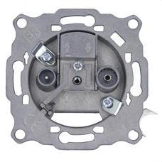 EKSELANS BY ITS - Toma final de cascada TU F4 con garras 2 conectores IEC universales TV-RD-SAT