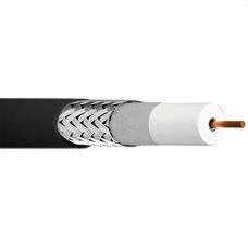 EKSELANS BY ITS - Cable coaxial 6,9mm conductor CCS 1,13mm 128 hilos PE negro 100m