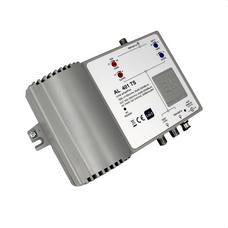 EKSELANS BY ITS - Amplificador de línea TER + SAT. 1 entradas: TER + SAT (47-694 / 950-2150 MHz). G: 40 dB (TER) / 40 dB (SAT)