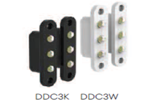 O&C - Contacto Puertas 24V AC/DC NEGRO 86mm