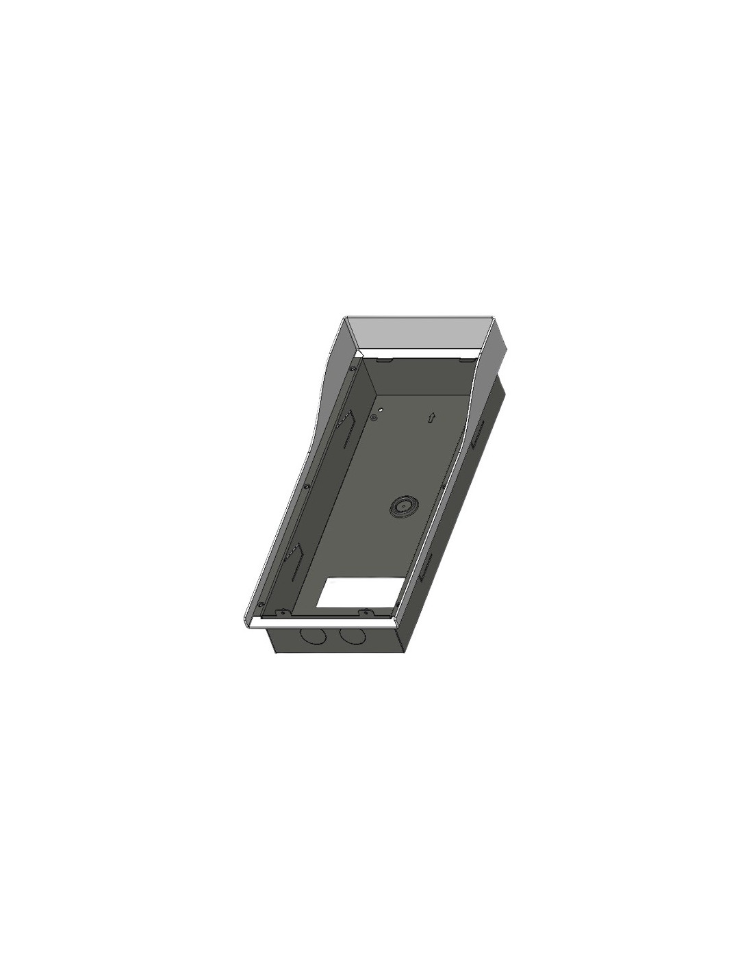 GALAK - VISERA ANTILLUVIA Y PARASOL CON CAJA DE EMPOTRAR INCLUIDA PARA PLACAS TACTIL2 GALAK - Imagen 2