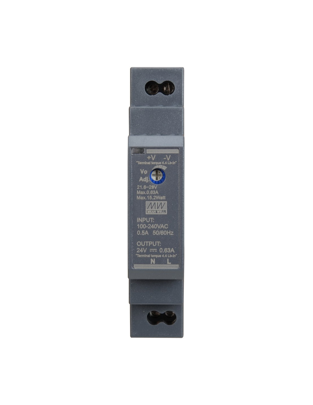 GALAK - MINI-ALIMENTADOR 29 Vcc (regul.22-29V) 0,6A 15W CARRIL DIN